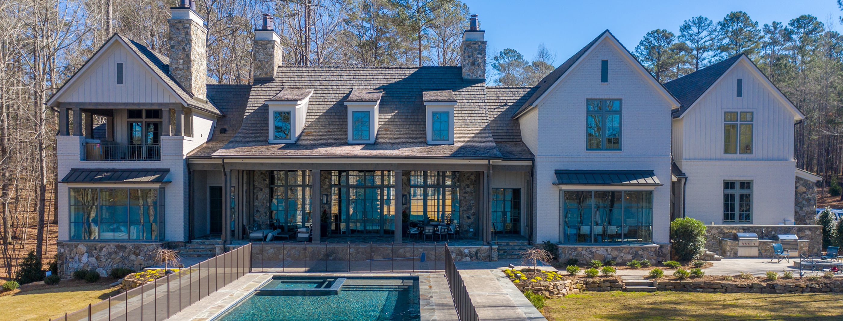 Brava Cedar Shake roof in Lake Forest blend
