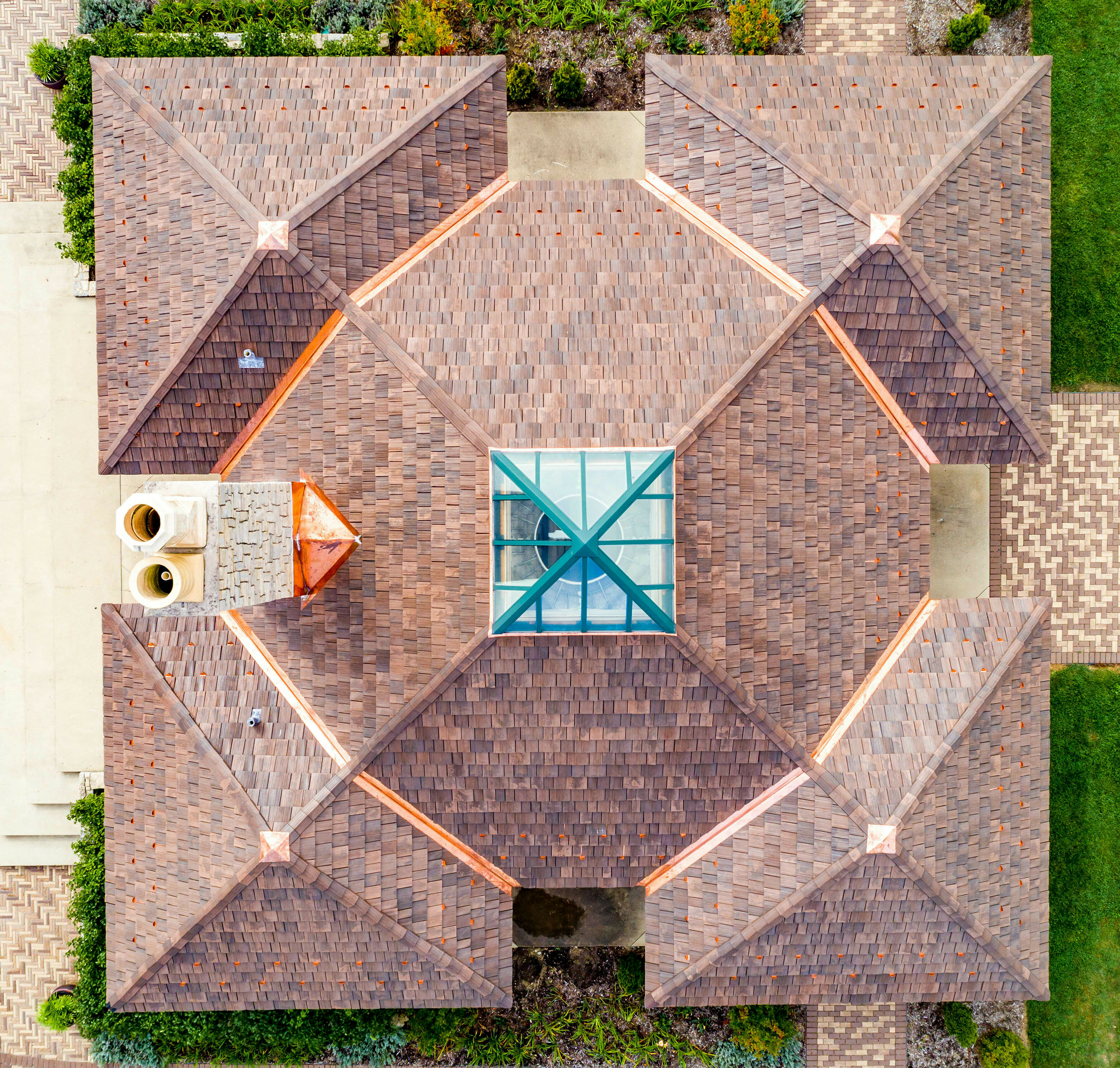 Brava Cedar Shake roof in Sierra blend