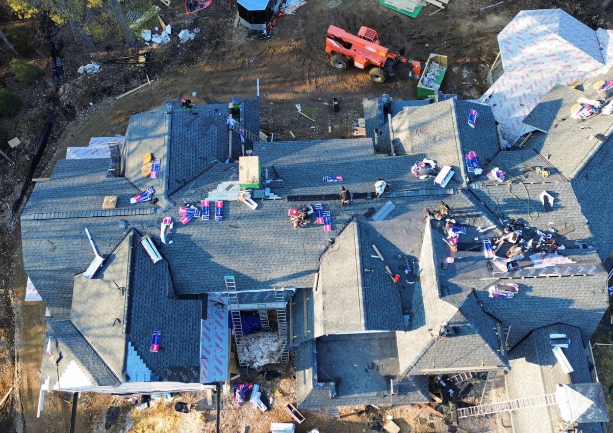 CJM Roofing residential asphalt shingle installation, Northern Illinois